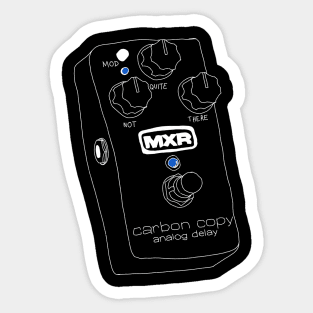 Effect pedal Sticker